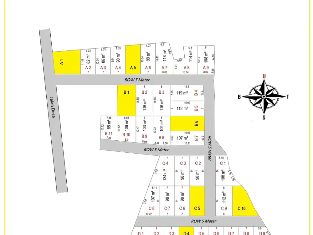 Investasi yang menguntungkan, Tanah Kavling Lokasi Strategis