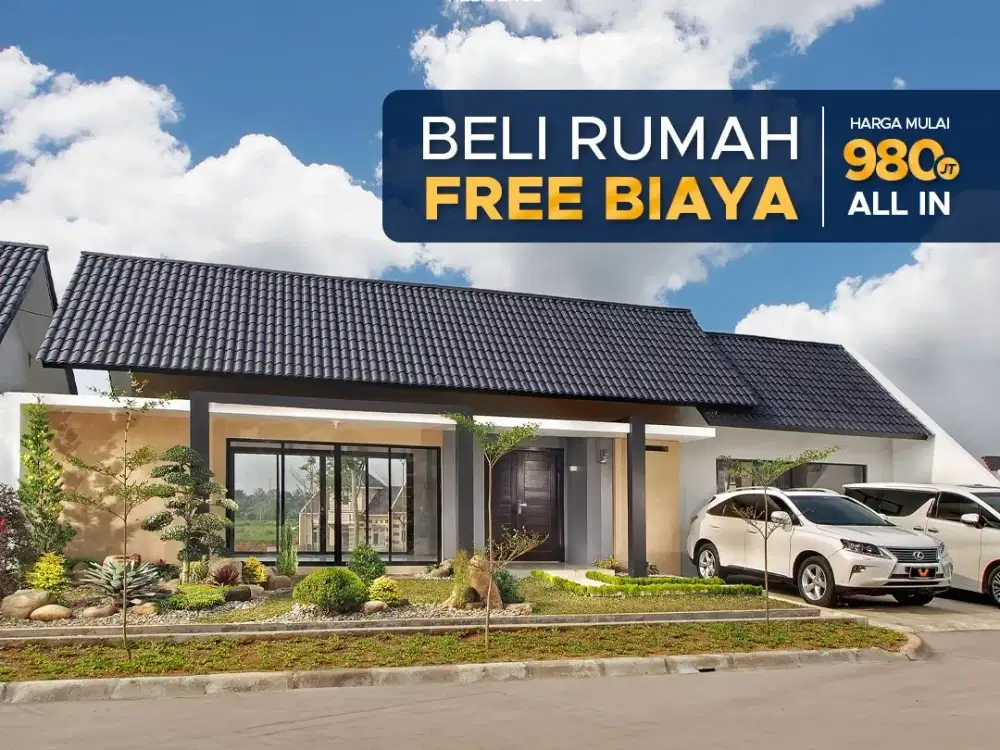 Rumah Mewah Mulai 900 Juta All In, Free DP, Tanpa Biaya Tambahan