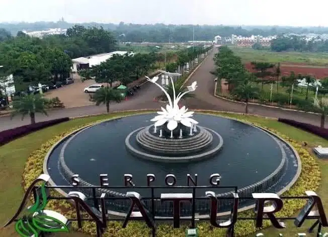 Disewakan rumah di serpong natura cluster fidelia one gate system