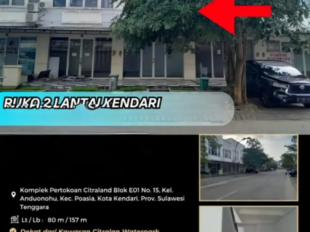 jual ruko di citraland