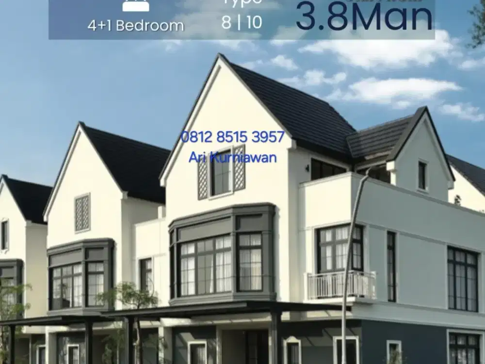 Cluster Louise Gading serpong! Nuansa resort lepas dr hiruk pikuk jkt