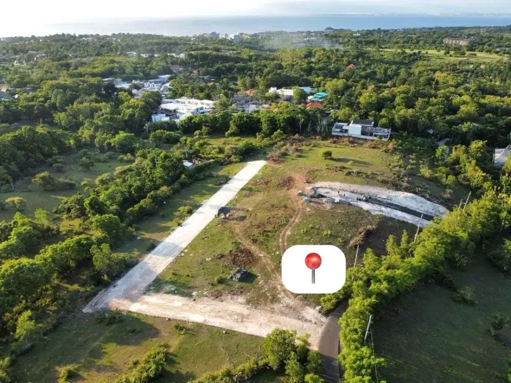 Tanah Komersil 375m2 di Pantai Cemongkak Bingin Bali