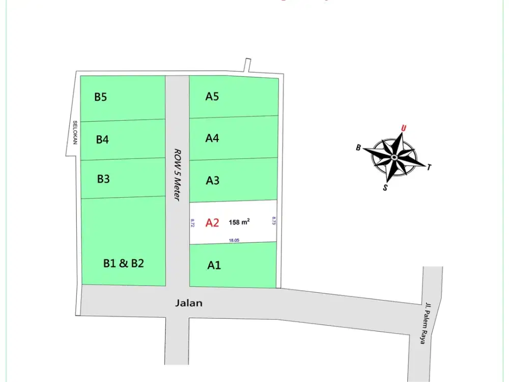 Bisa Dicicil 12x Bunga 0% Tanah Kavling Dekat PMK IPB