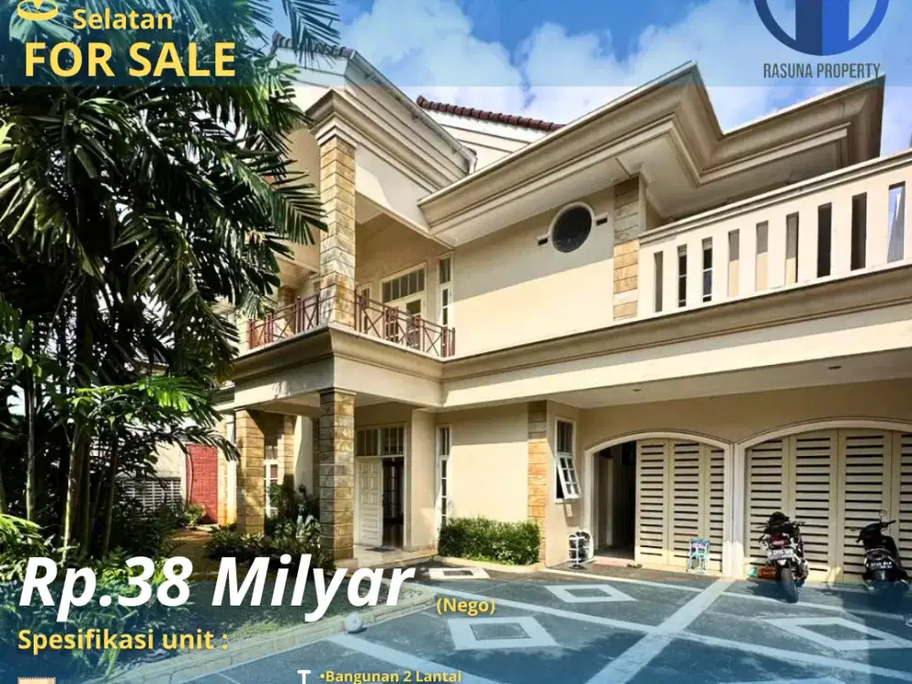 Dijual, Rumah di Pondok Indah, Rumah Terawat, Siap Huni,SHM