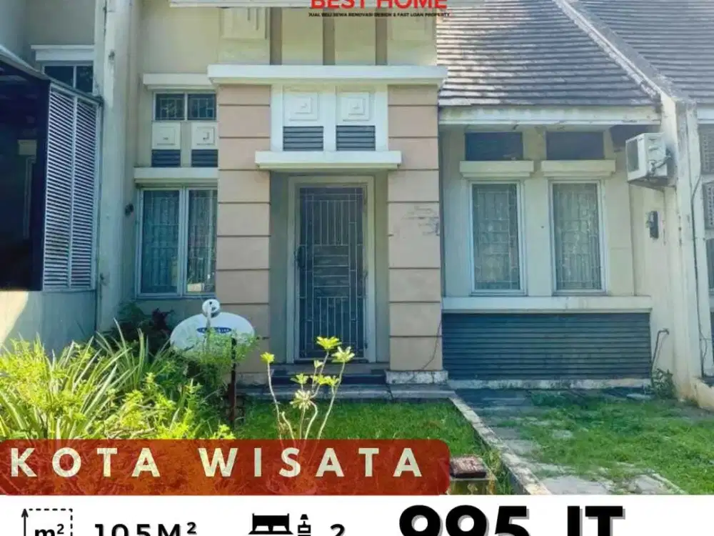 Hot Listing bangunan minimalis kota wisata