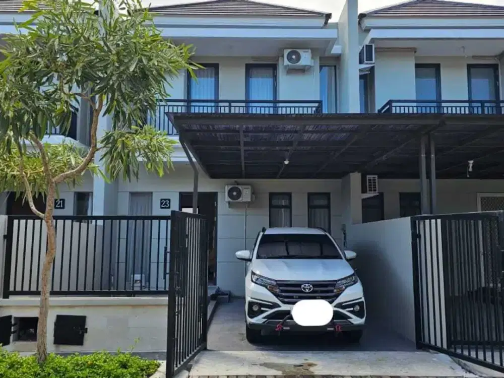 Rumah Cluster Bangunan 2 Lantai Pondok Candra Waru Sidoarjo Siap Huni