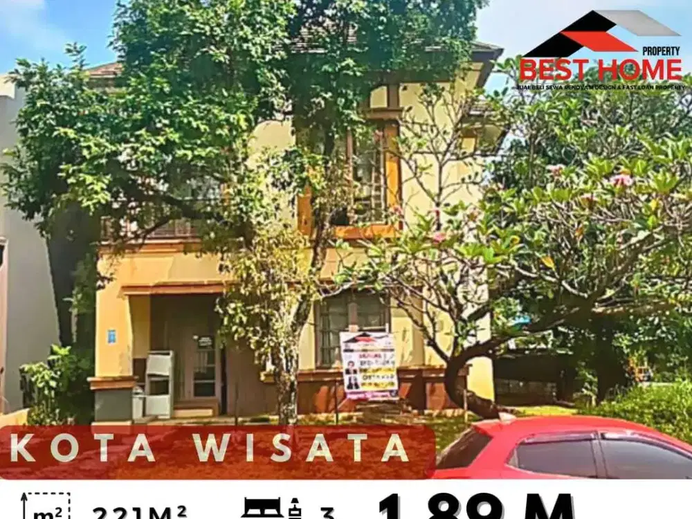 Rumah Hoek harga sangat dibawah pasaran kota wisata