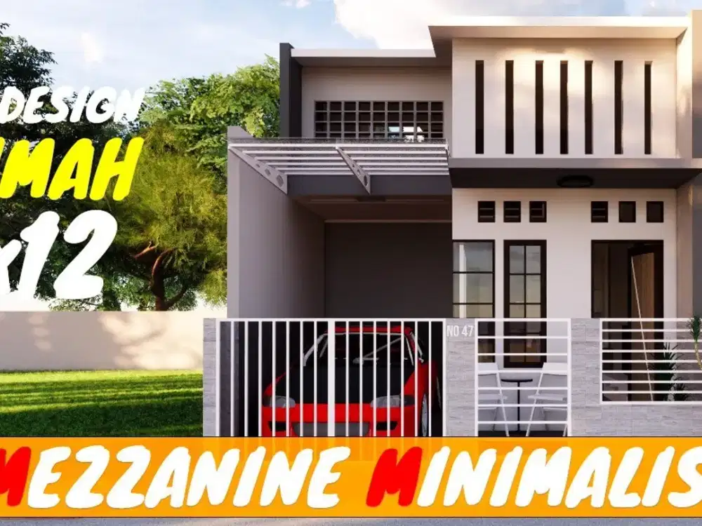 Rumah Mezanine Minimalis Super MURAH
