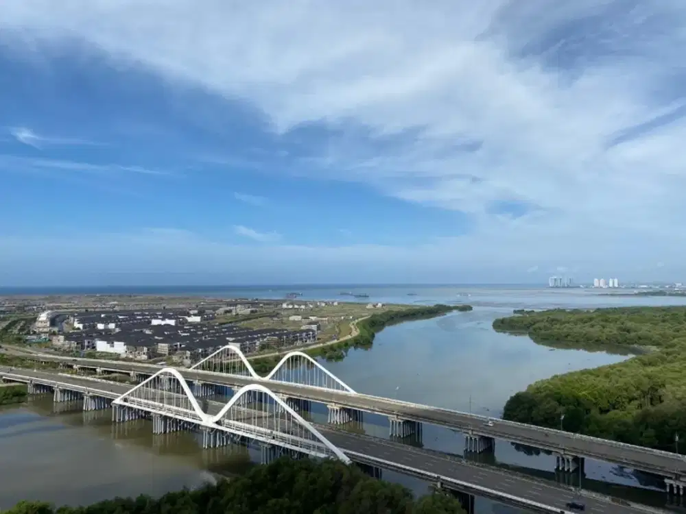 DISEWAKAN APARTMENT GOLDCOACST 2BR + 1 FULL FURNISH