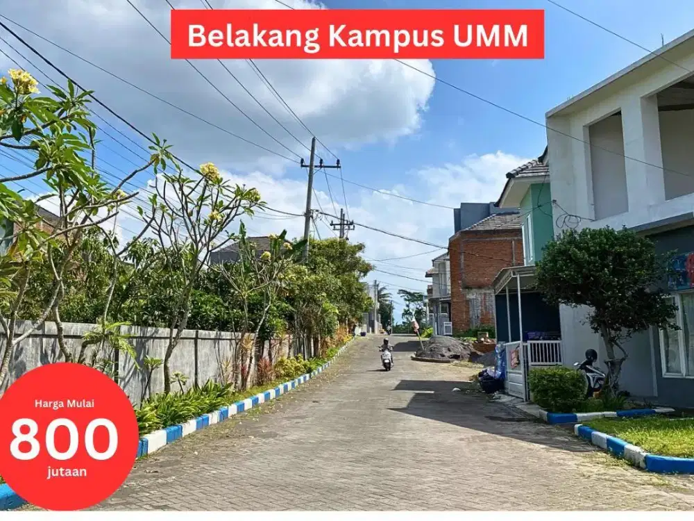 Cluster Kost Siap Langsung Bangun Belakang Kampus UMM Malang