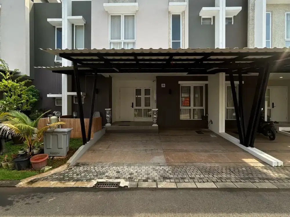Sewa rumah Full Renov 3 Kamar Cluster Rossini Gading Serpong