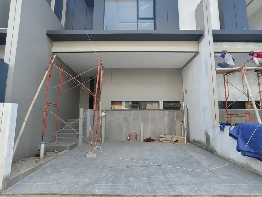 Rumah Mewah On Progress 2 Lantai Desain Modern Di Setra Duta Corner