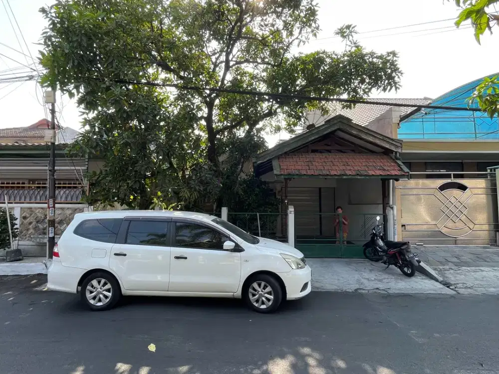 RUMAH LAMA di MAIN ROAD SEMELOWARU ELOK  dkt Merr Tenggilis Merr