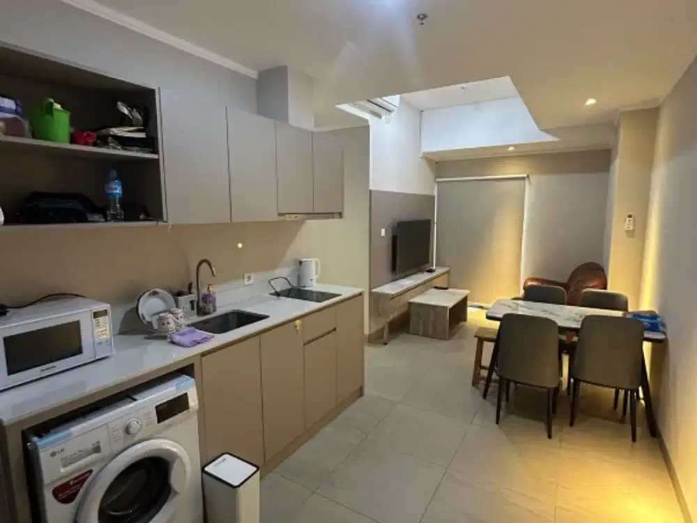 Disewakan apartement menara jakarta 3 kamar tidur fully furnished