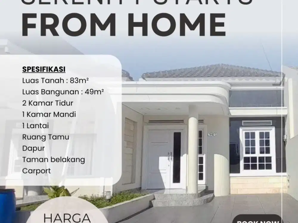 1 unit terakhir rumah siap huni di arcamanik antapani dkt kiaracondong