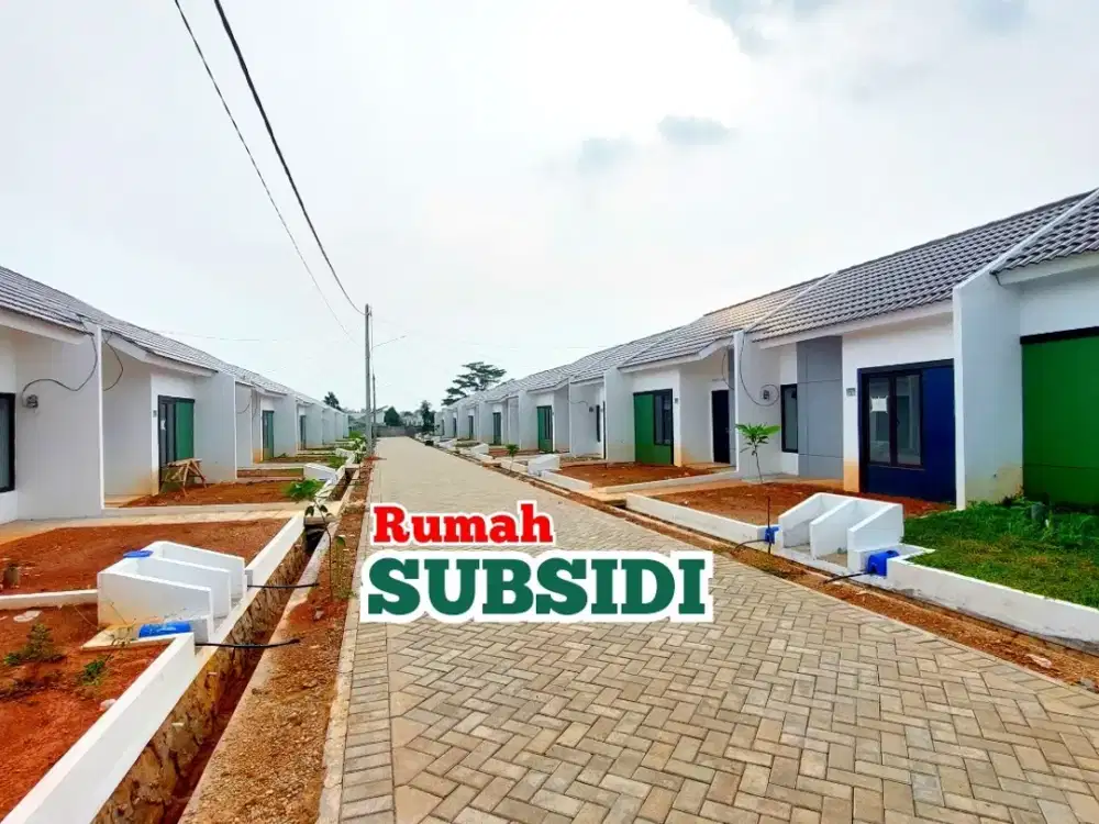 Rumah di Maja, Shm, 2 juta bisa akad, Cluster Onegate System