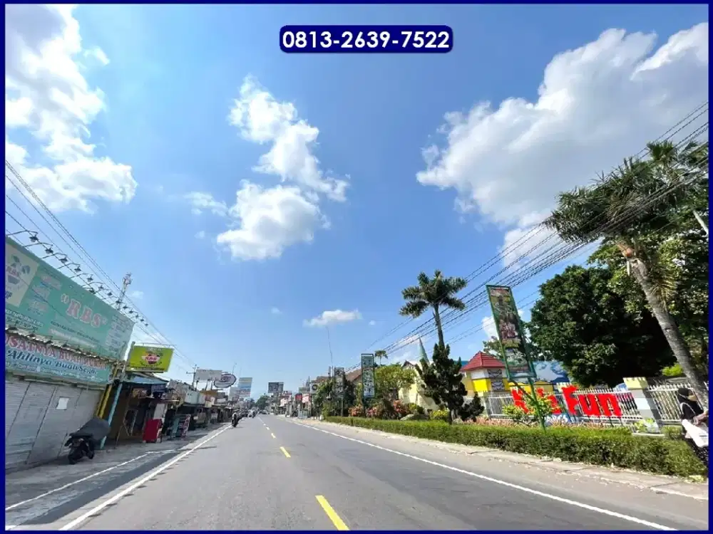 Tanah berbah sleman hook dekat kidsfun jl wonosari Siap balik Nama