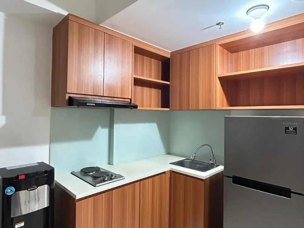 Sewa apartemen 2BR murah full furnish M Town Residence, Gading Serpong