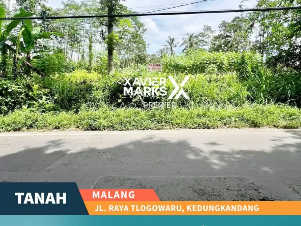 Lahan Luas Strategis Di Jalan Tlogowaru Kedungkandang Malang(OLX659)