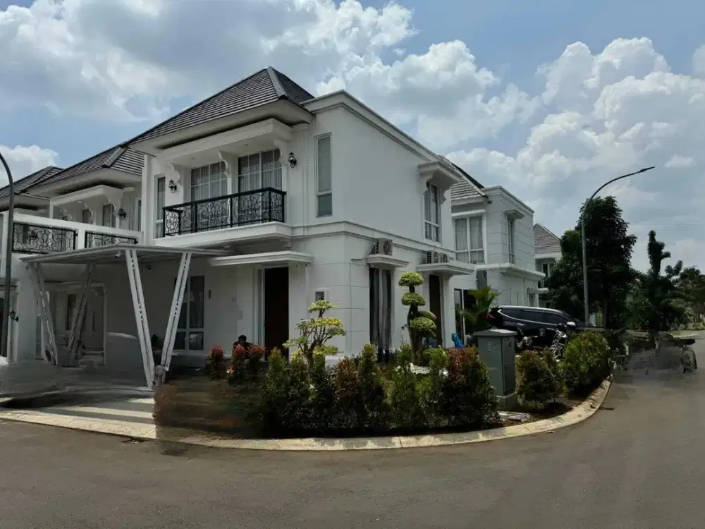 Rumah cantik dijual citra gran cibubur hook siap huni cluster terdepan
