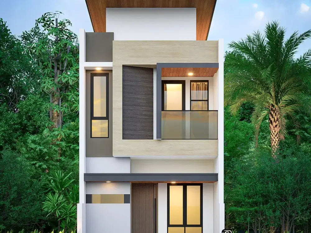 Rumah 2 Lantai dekat AEON MALL, Stasiun Tanjung Barat, Lenteng Agung