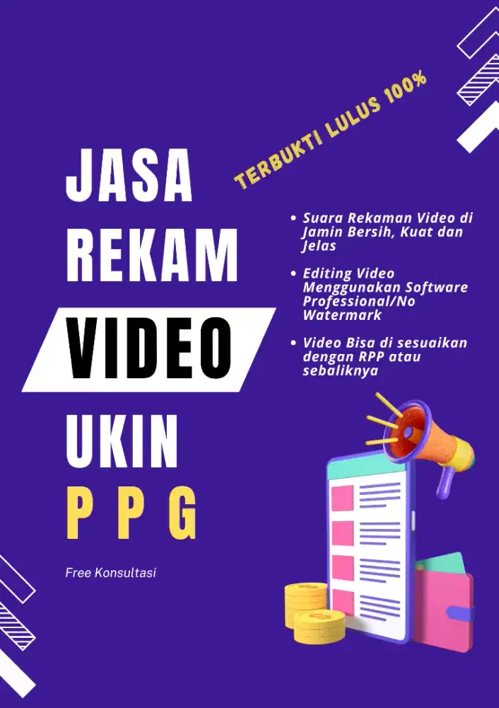 Rekam Video UKIN PPG Terbukti Lulus 100%