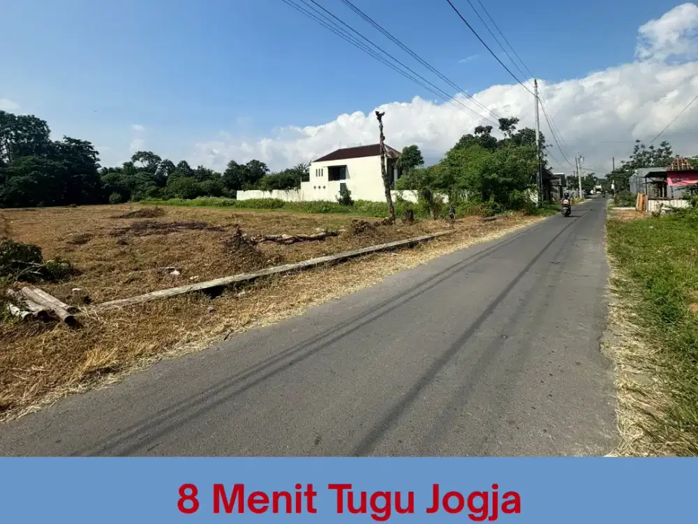 Tanah Jogja Kota Dijual, Dalam Ringroad, 8 Menit Tugu Jogja