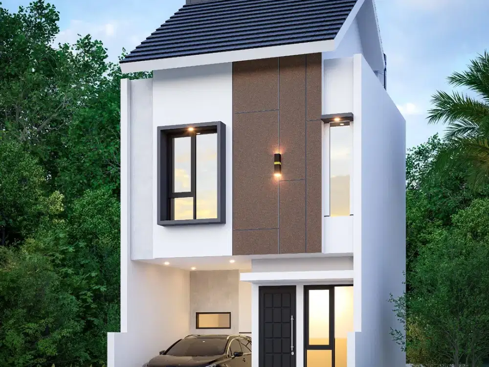 Rumah 2 Lantai murah, Smart Home Moh. Kahfi 1 dekat Toll Andara SHM