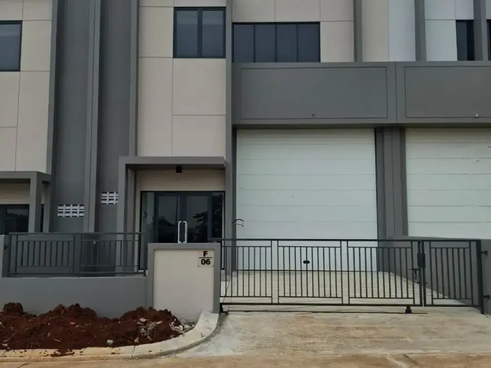 Ready Disewakan Gudang  Baru Taman Tekno Siap Pakai Bsd City