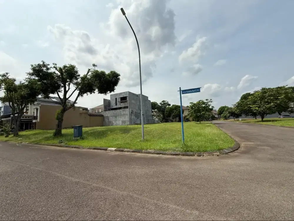 Di Jual Murah Kavling Cuan Hoek 527m Alam Sutera