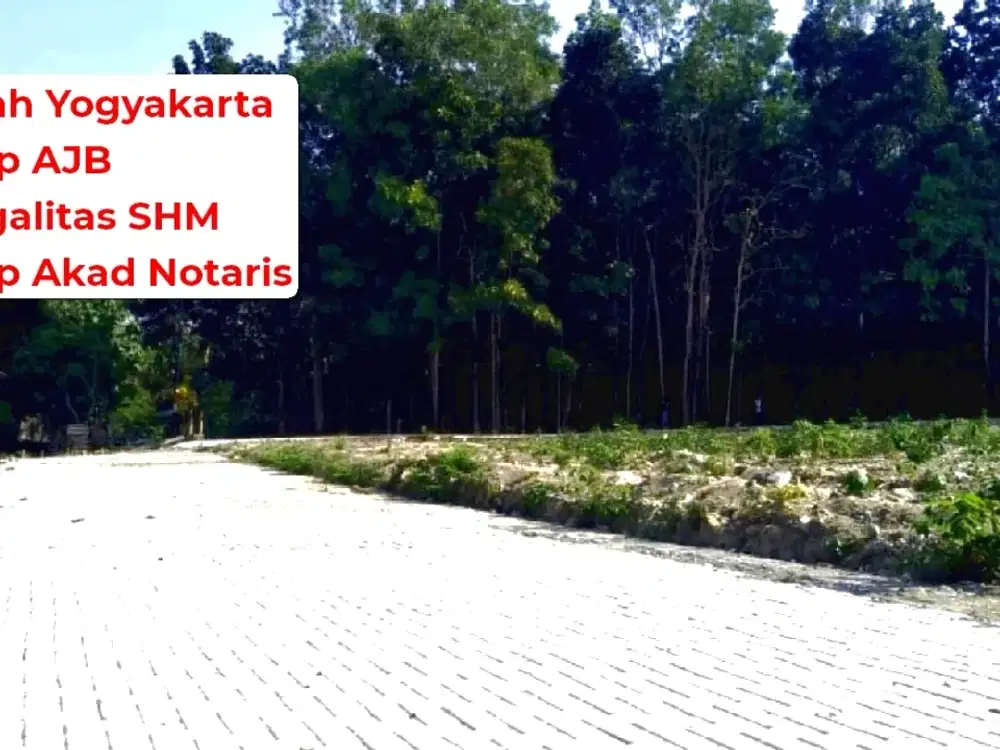 Siap Balik Nama Tanah Strategis di Ambarketawang