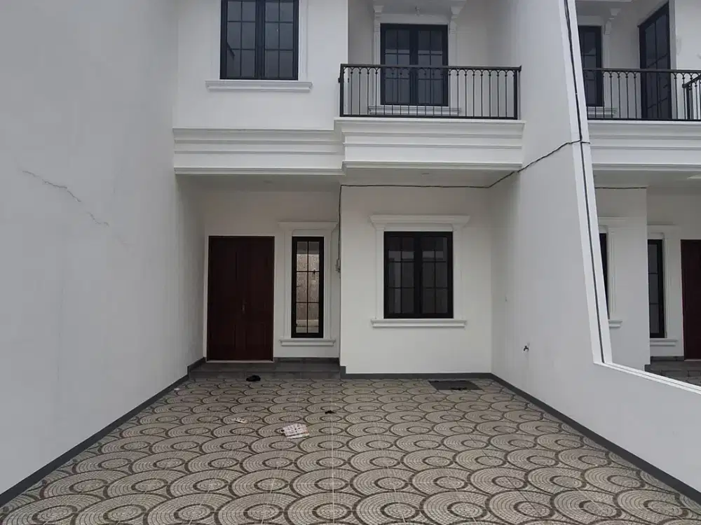 RUMAH 2 UNIT LUAS TANAH 105m AKSES MASUK 2 MOBIL