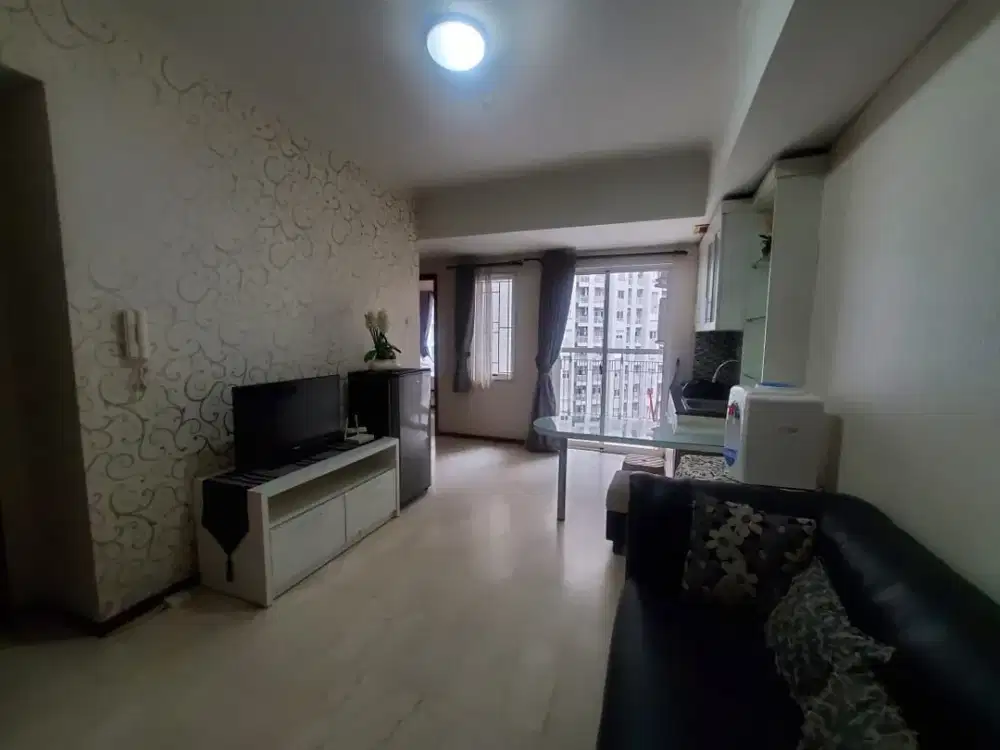 2BR+1 Furnished Apartemen Royal Mediterania Garden - Mall Central Park