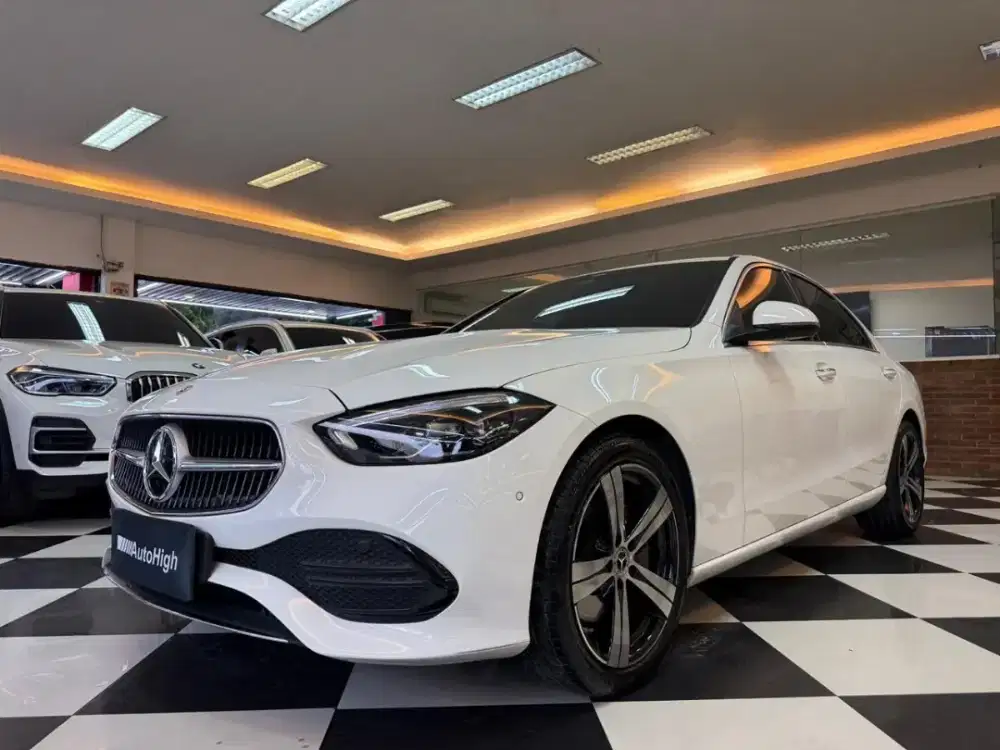 DP10% [Km8.000] C200 Avantgarde 2024 White Reg 2025 #AUTOHIGH