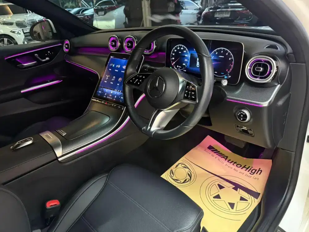 DP10% [Km8.000] C200 Avantgarde 2024 White Reg 2025 #AUTOHIGH