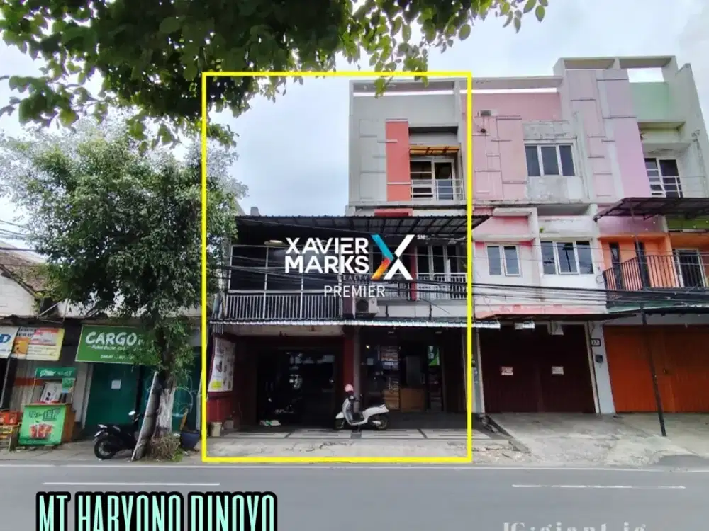 Ruko gandeng di poros utama jalan MT Haryono Dinoyo Lowokwaru Malang