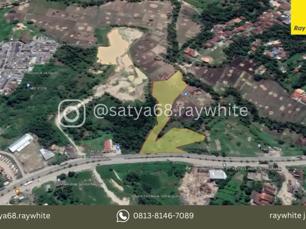Dijual Kavling 9.596 m² – Lokasi Strategis, Jalan Lingkar Luar Cilegon