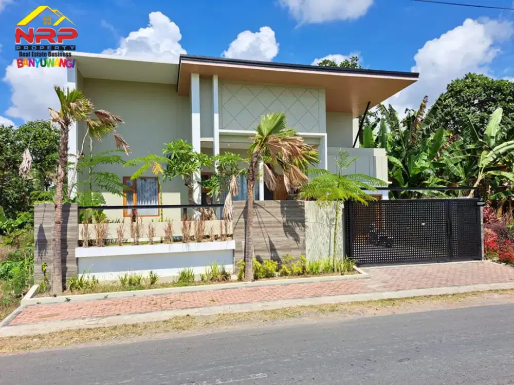 TURUN DRASTIS. RUMAH MEWAH MURAH DI ROGOJAMPI BANYUWANGI