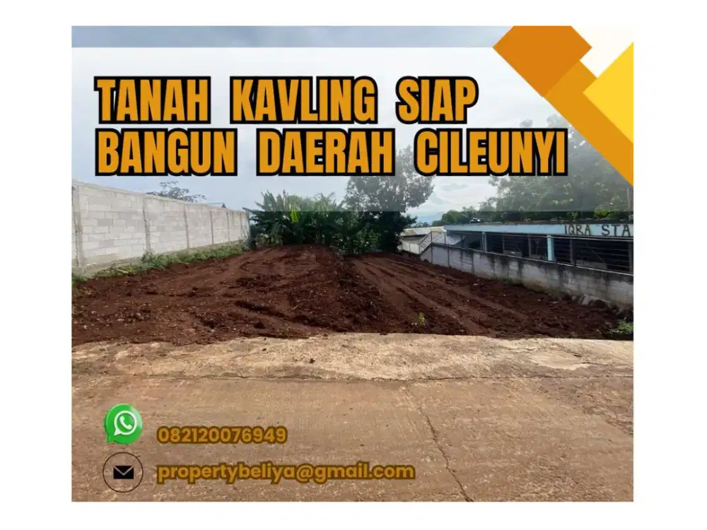 Tanah kavling dekat jalan Tol Cileunyi