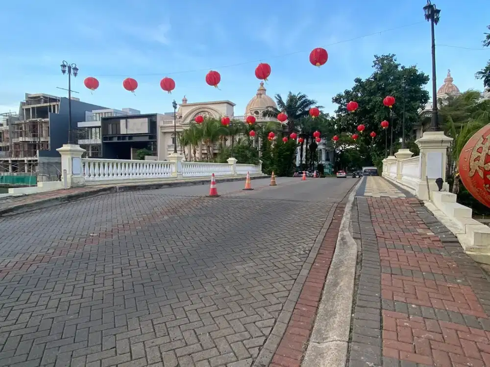 Kavling Ebony PIK2  473m, badan, selatan Akses Tol, Row Jalan Lebar