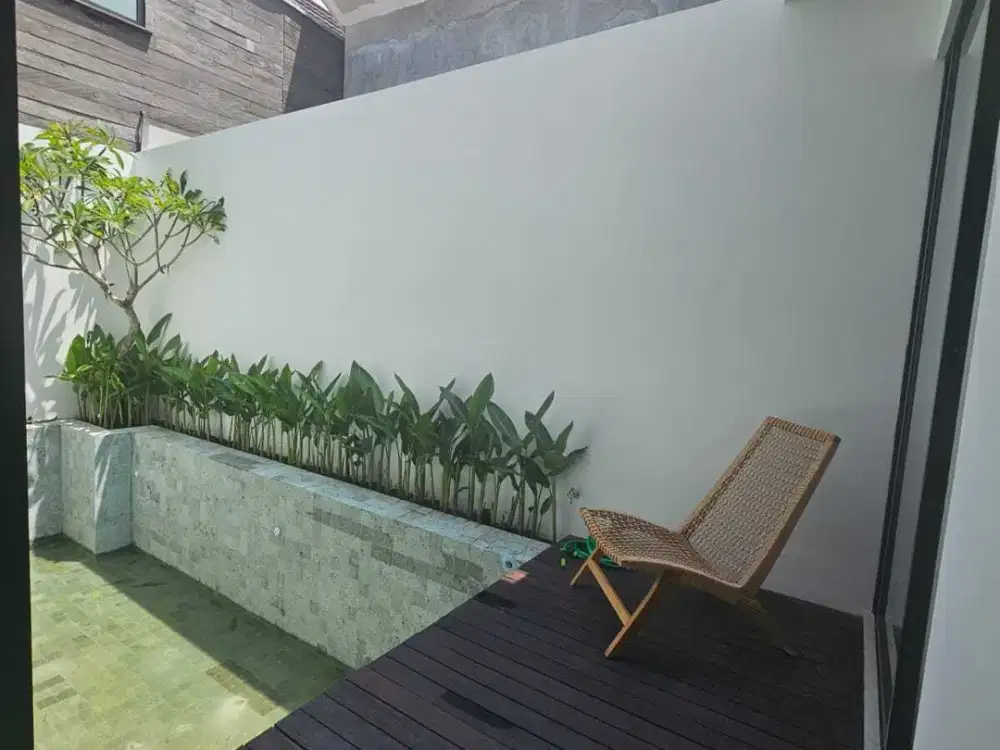 FOR RENT VILLA MINIMALIS MODERN LOKASI KEDAMPANG KEROBOKAN