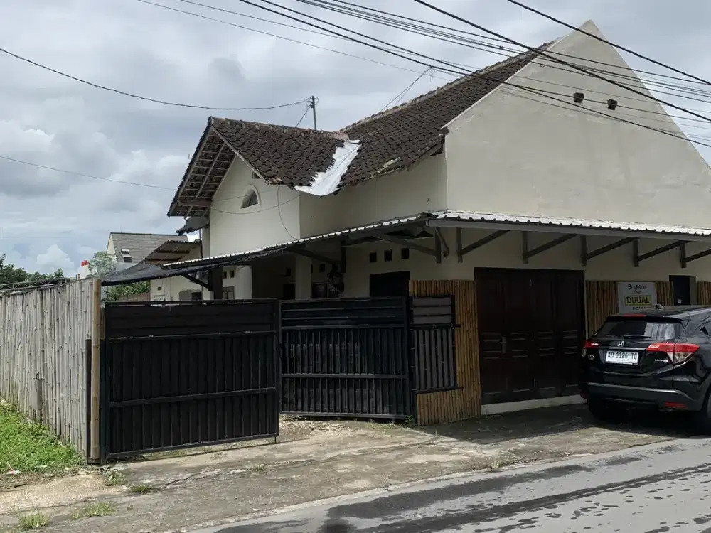 Tanah ada Bangunannya lokasi Strategis