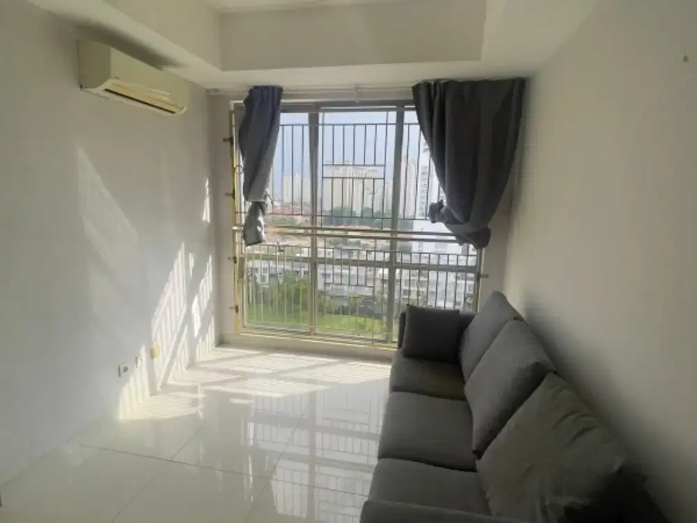 di sewakan apartemen the mansion Kemayoran 2 bedroom  semi furnished