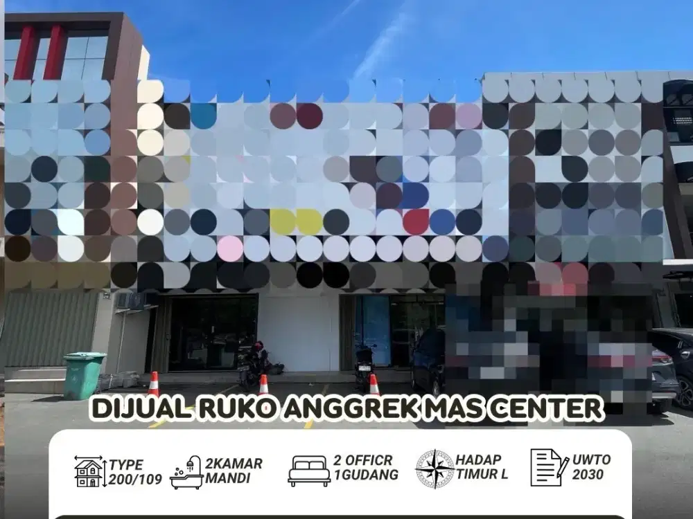 Dijual Ruko Anggrek Mas Center