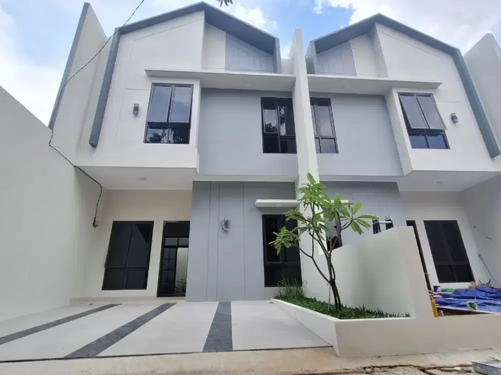 Rumah dijual Baru, 2 Lantai Jatiwarigin, Bekasi dekat Mal Pondok Gede