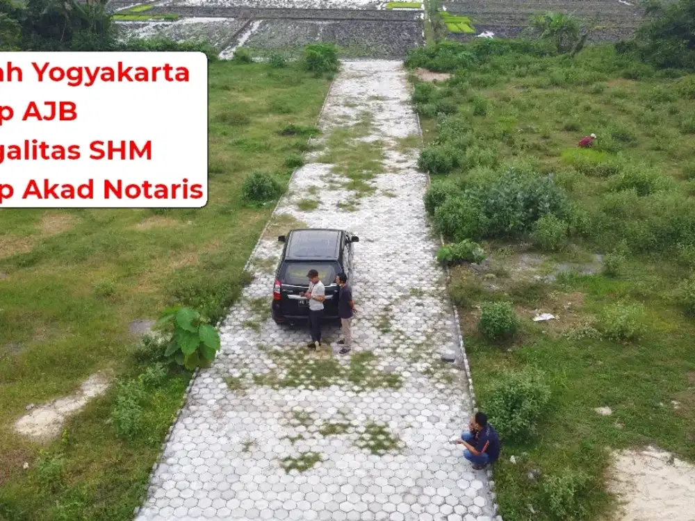 Siap Akad Notaris Tanah Dekat SMK Negeri 1 Sewon