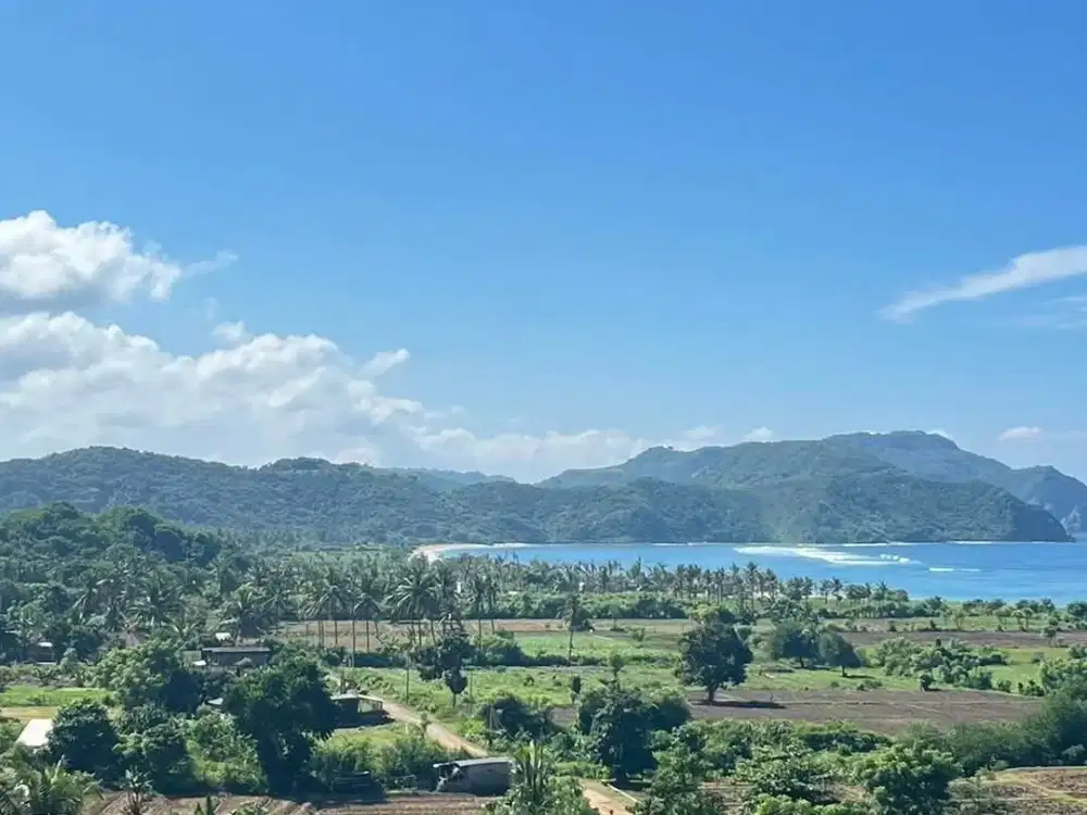 TANAH OCEAN VIEW DI LANCING LOMBOK TENGAH
