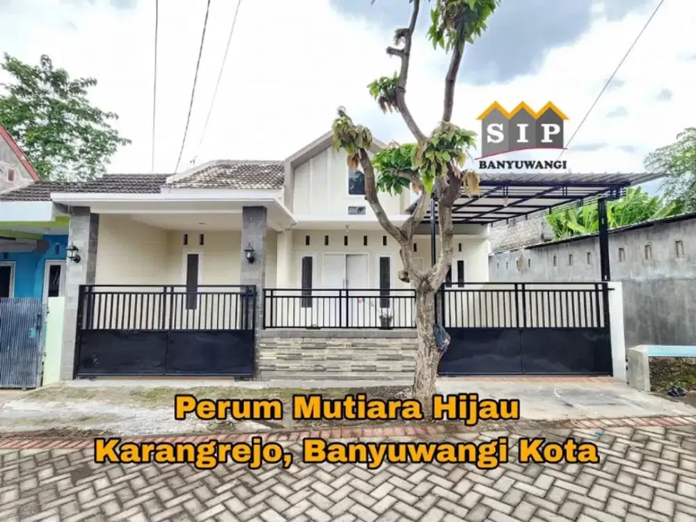 Dijual Rumah cantik Siap Huni di Perum Mutiara Hijau Banyuwangi kota