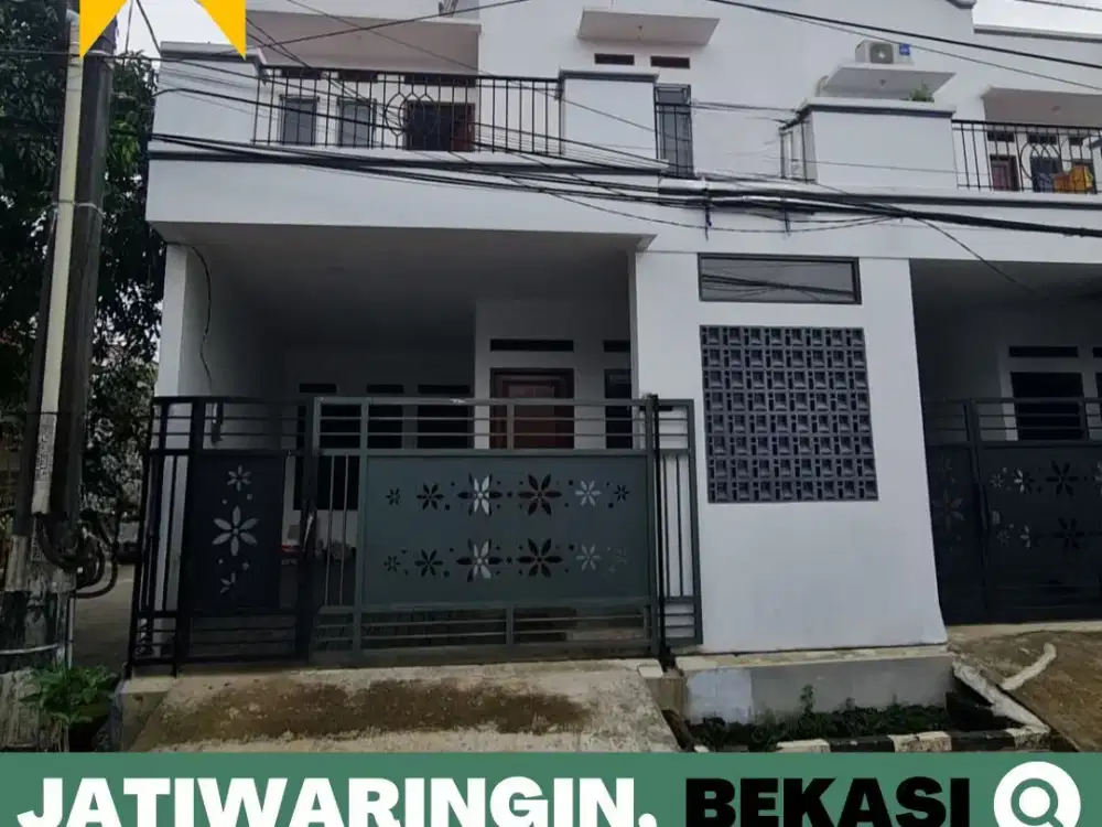 Rumah dijual Murah, 2 Lantai Jatiwaringin, Bekasi dekat LRT Jatibening