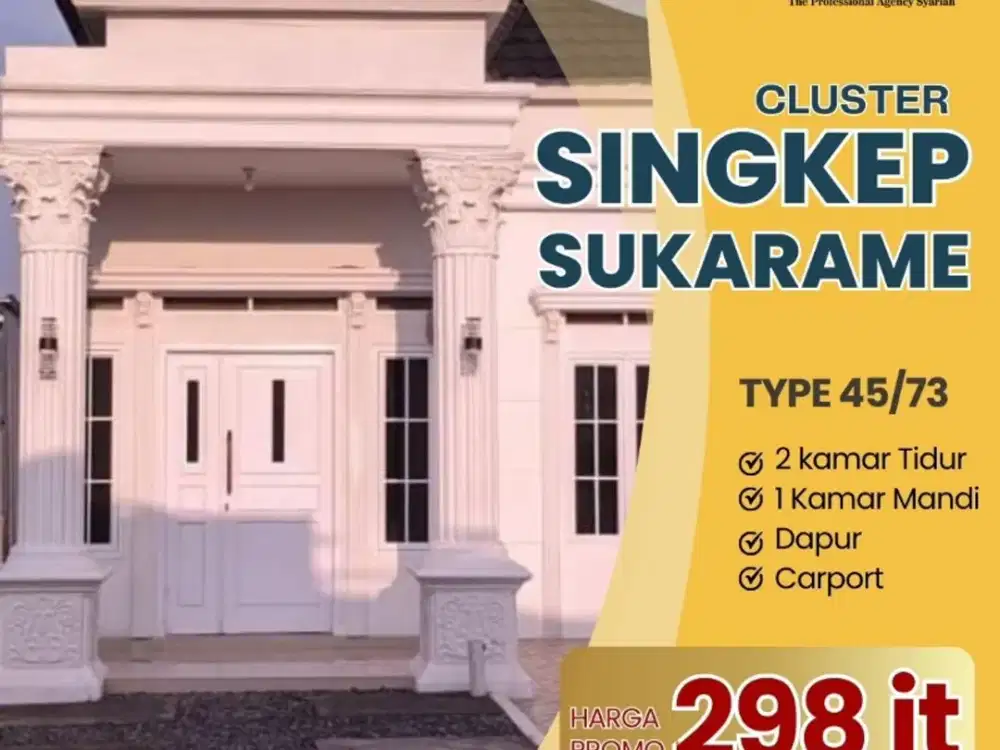 rumah baru dijual